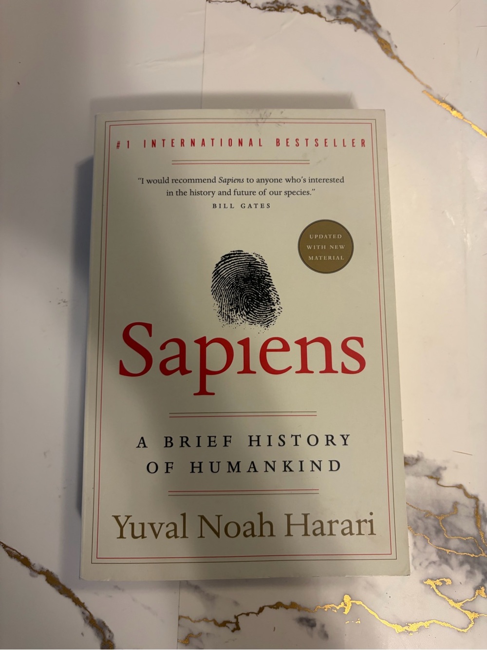 Sapiens Paperback Book